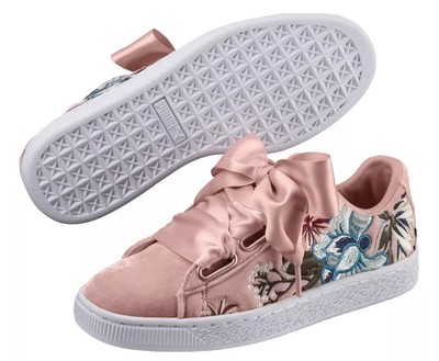 puma basket heart velvet hyper