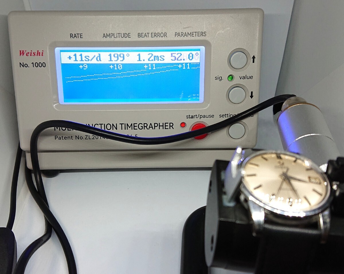 Omega Seamaster Ref.2849-1SC Vintage Date Silver Round
