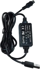 HQRP USB Charger Adapter Compatible with Sony HandyCam Series Camcorders