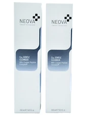 NEOVA Cu3 Gentle Cleanser Copper Peptide Complex 8.5 fl oz /250ml *NIB*  2 PACK