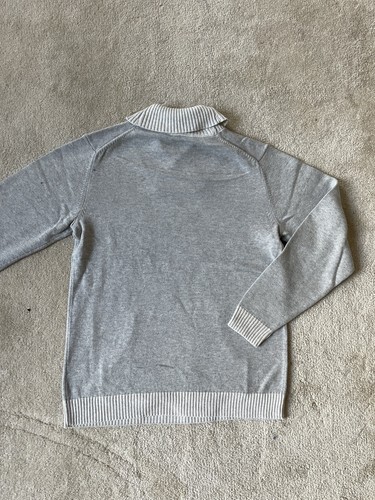 Janie And Jack Sweatshirt Grey Boys Size 12 New RP $54 - Picture 3 of 3