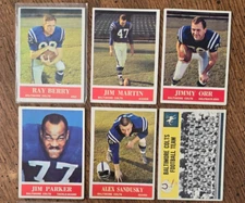 1964 PHILADELPHIA FOOTBALL YOU PICK #1 - #198 ****FREE SHIPPING****