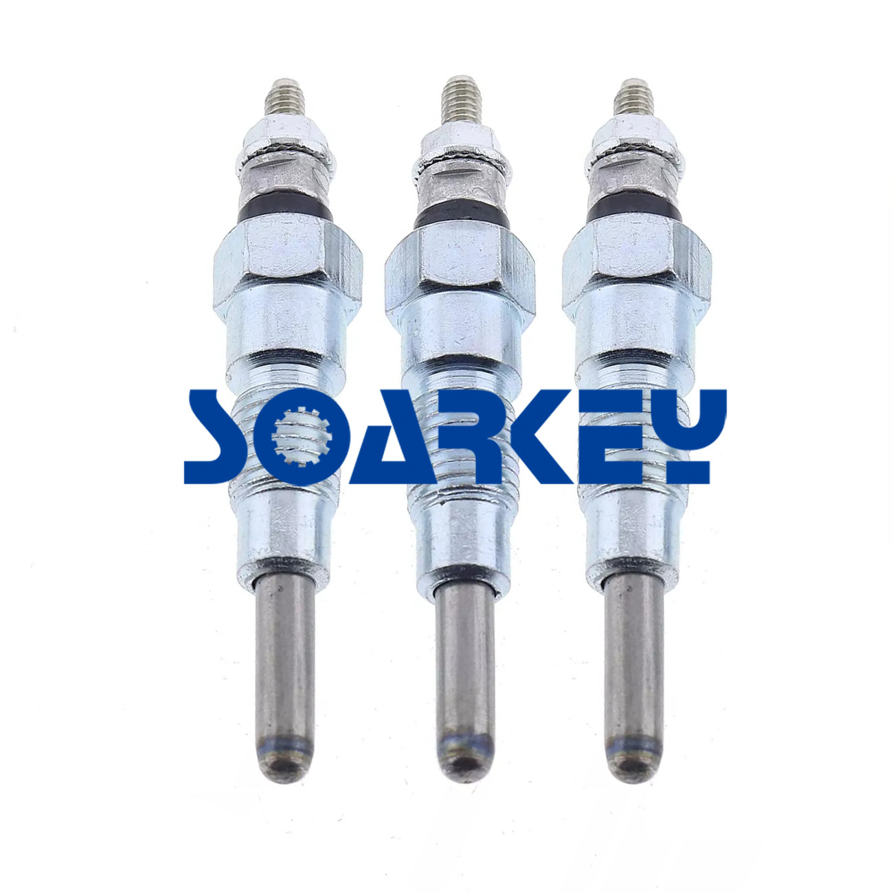 New 3 pcs Glow Plug 15261-65510 for Kubota 15261-65513 15521-65510 15521-65512
