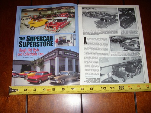 BOYD CODDINGTON - SUPERCAR SUPERSTORE - ARTICOLO ORIGINALE 1997 - Foto 1 di 2