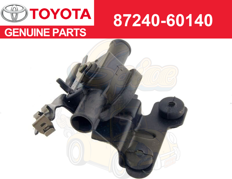 8724060140 Toyota Valve Assembly Heater Water