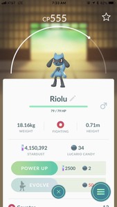 Pokemon Go Trade Offer Riolu Not Shiny Ebay
