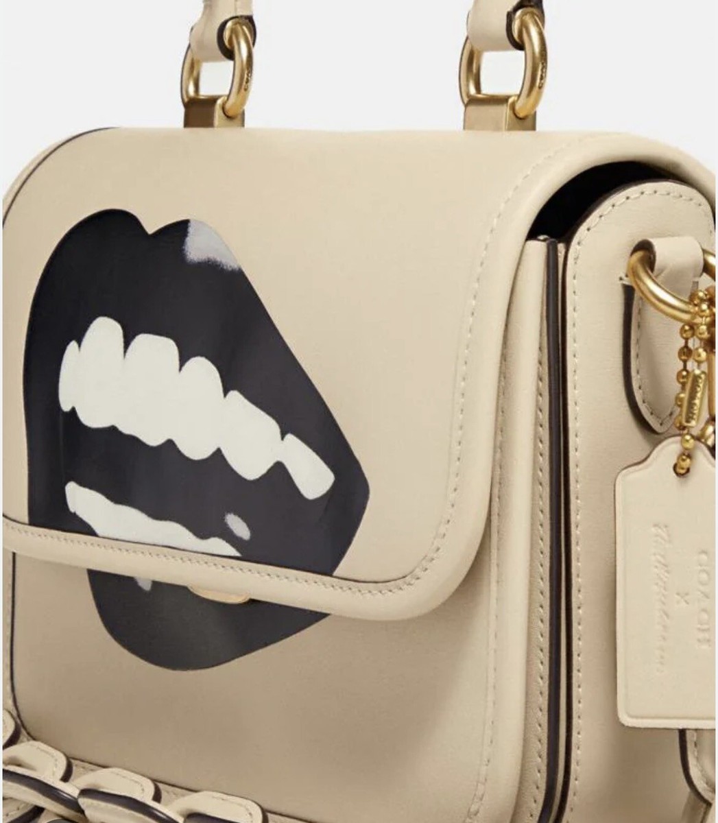 Coach Ivory X Tom Wesselmann Rogue Top Handle | eBay