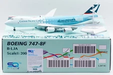 SQ Wings 1:200 Cathay Pacific Cargo Boeing B747-8F Diecast Aircraft Model B-LJA