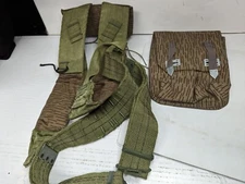 Vintage Field Gear Harness Straps - Belt- & Pooch  Un Marked