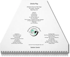 Zither Lap Harp Sheet Music ~ Child's Play; Children's Favorites