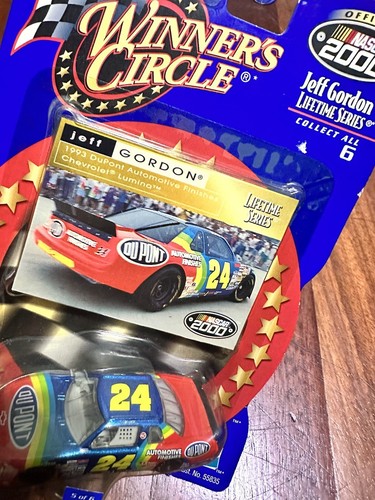 1:64 WINNERS CIRCLE 2000 #24 DUPONT MONTE CARLO JEFF GORDON LIFETIME 3/6 NIP - Bild 2 von 3