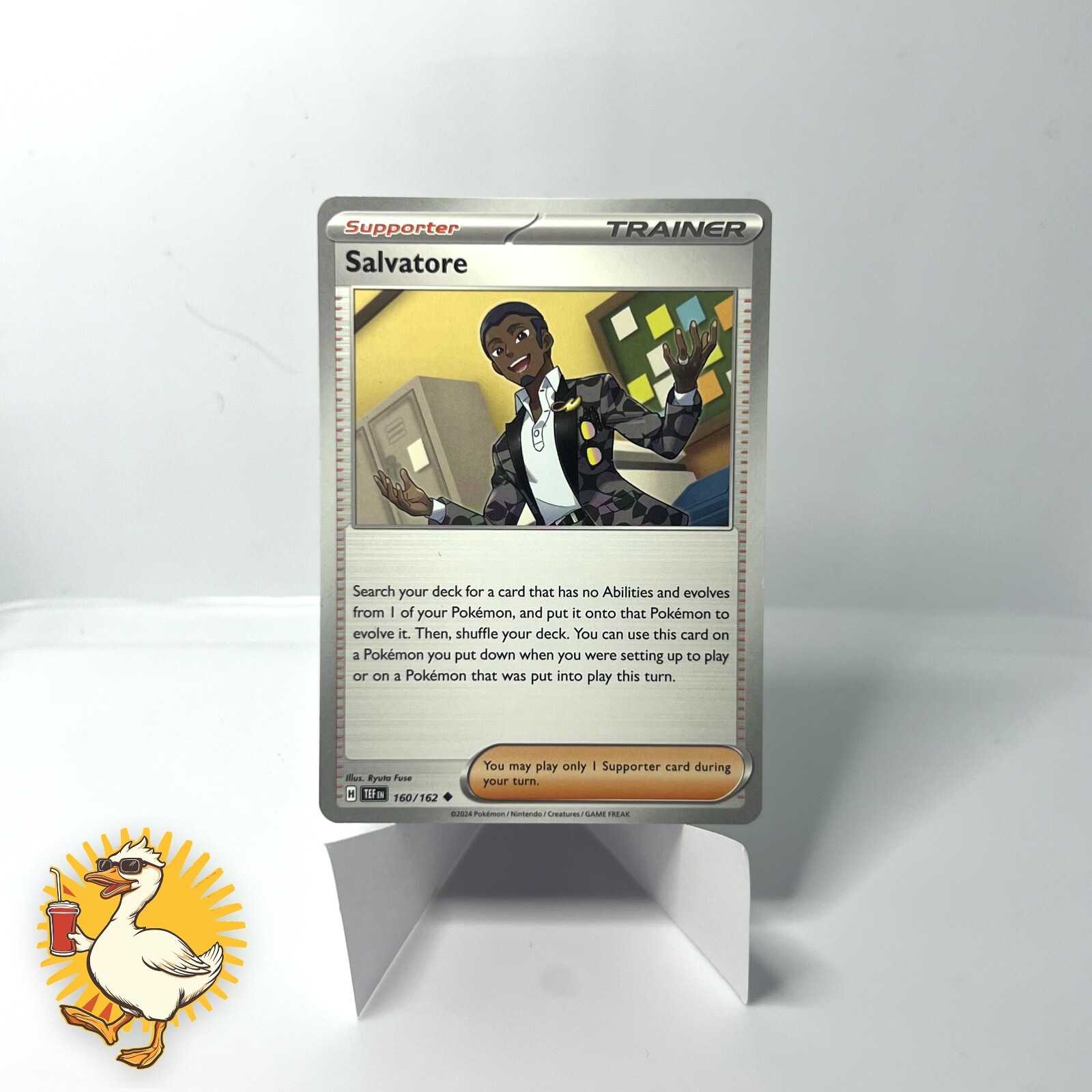 Pokémon TCG Salvatore #160 Pokemon Temporal Forces Ungraded - Near Mint