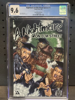 Avatar Press 2005 Nightmare On Elm Street Special #1 CGC 9.6 Head Of Class Ltd