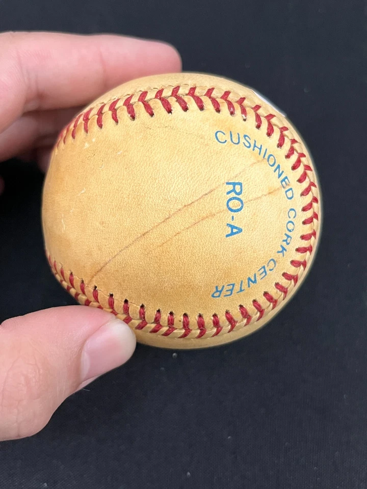 Hoyt Wilhelm Hand Signed Autographed Rawlings Baseball JSA/COA WM AA 93024 - Image 3 of 4