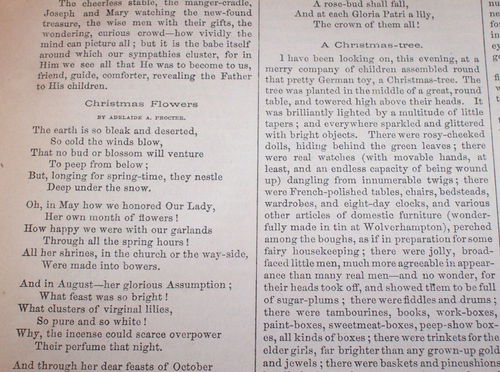 1870 Christmas Notes ; Tree Day Poems Santa Claus Holiday Gifts etc. - Picture 6 of 11
