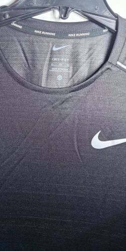 Nike Dri-FIT Rise 365 Herren Langarm Running Training Gym Shirt Schwarz XL - Bild 3 von 4