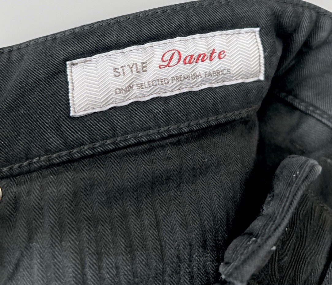 BARMAS Venezia 'Dante' Black Cashmere Blend Soft Touch Jeans RRP: £450.00 image 5