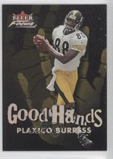 2000 Fleer Focus Good Hands Plaxico Burress #15GH Rookie RC