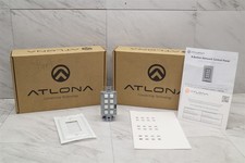 NEW Atlona AT-ANC-108D Wall Plate 8-Button Co...