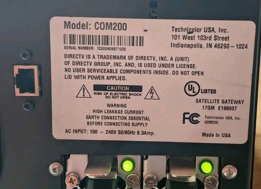 Integrador Technicolor COM200 DirecTV Foto 4 de 4