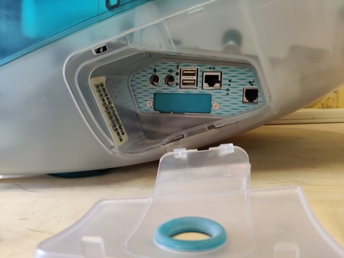 Apple iMac G3/233 Teal with Keyboard, Mouse, Microphone *NO POWER-PLEASE READ* - Picture 6 of 13