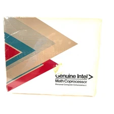 Intel Math Coprocessor Personal Computer Enhancement PCNC80287 For IBM PC