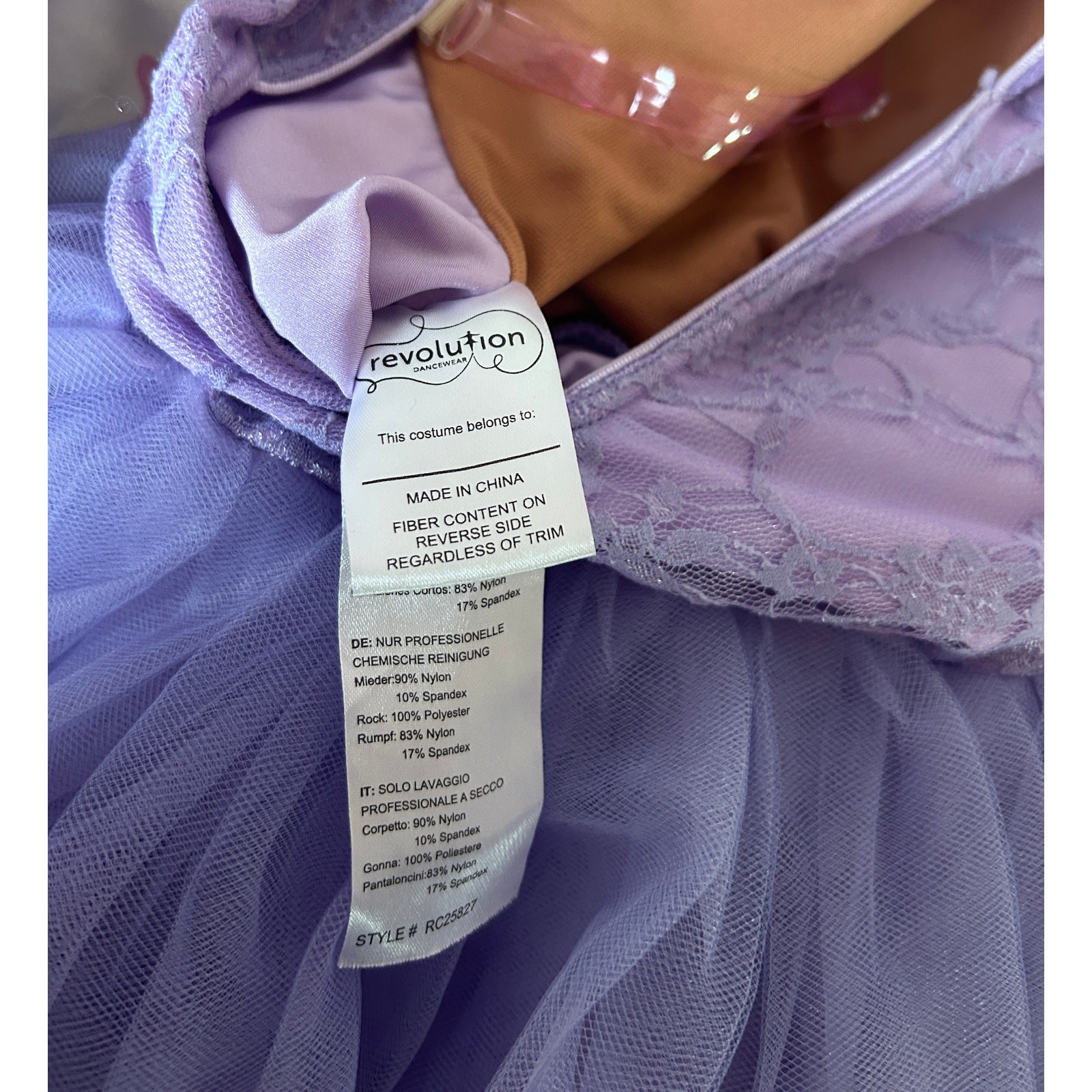 Lilac Lace Ballet Dress • Revolution Dancewear Ad… - image 5