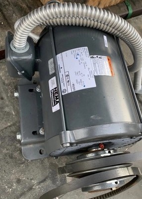 Emerson 7.5 HP Motor 230 460V 3 Ph NEMA Premium 1760 RPM Frame 213T NO RESERVE!