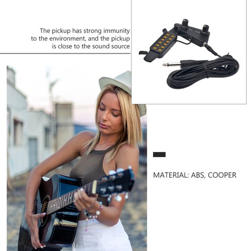 Raccogliere Da Donna Pickup Preamplificatore Per Chitarra Acustica - Foto 9 di 12