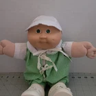 Vintage Cabbage Patch Kids 1978 1982  Newborn Preemie Green Eyes Dimple READ