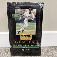 1993 Pinnacle Baseball Series 2 - Super Pack - Factory Sealed - Derek Jeter RC?