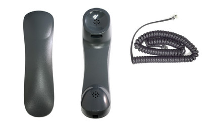 Avaya 2402 Series Replacement Handset w/ Handset Cord (Grey) *NEW*