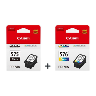 Original Canon PG575 + CL576 Tintenpatronen PIXMA TR4750i TS3550i Drucker