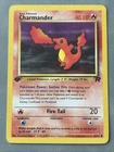 Charmander 50/82 - Team Rocket - 1st Edition Common Pokemon Card - NM