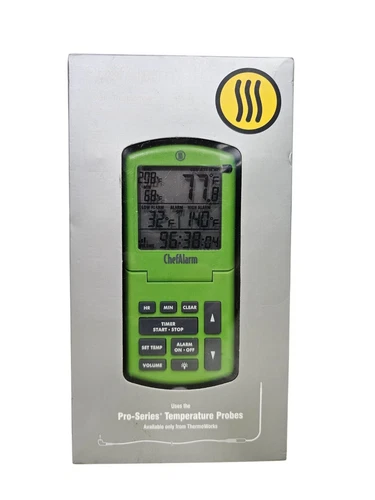 ThermoWorks ChefAlarm Cooking Thermometer Pro-Series Temp Probe New
