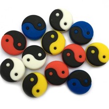 NB 12 Pcs Tennis Vibration Dampeners Silicone Racket Shock Absorbers Tennis R...