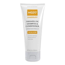 MG217 Dandruff Shampoo and Conditioner 8oz with 3 Salicylic Acid Treatment