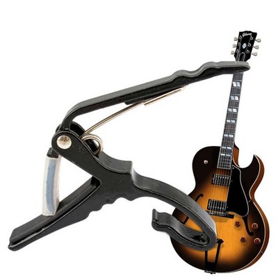 Kapodaster 47mm Kapo Capo für Akustik Akustische Gitarren E-Gitarre Bass Schwar