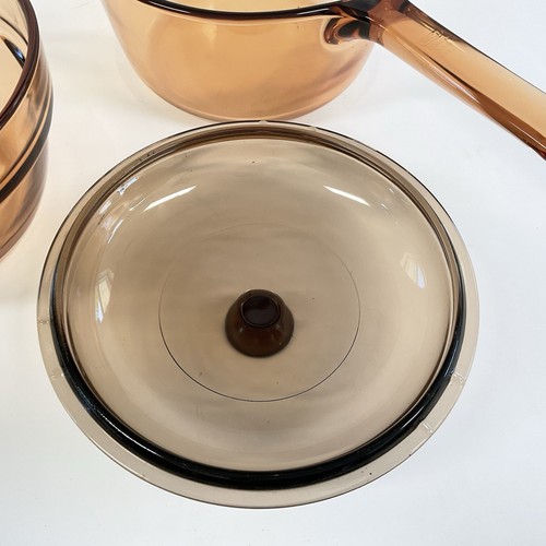 Corning VISIONS AMBER 1.5 L SAUCEPAN with DOUBLE BOILER & LID V-20-B Ex.Cond.!! - Picture 5 of 5