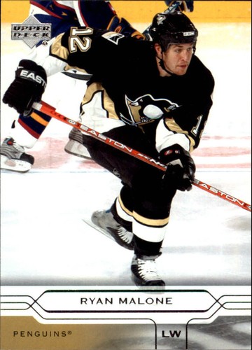 2004 Upper Deck Ryan Malone #140 card