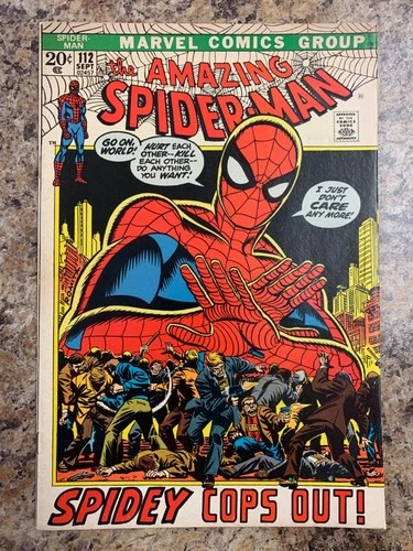 AMAZING SPIDER-MAN #112 ~Sep 1972~ FN 6.0 ~Partial Origin Peter Parker~ Doc Ock