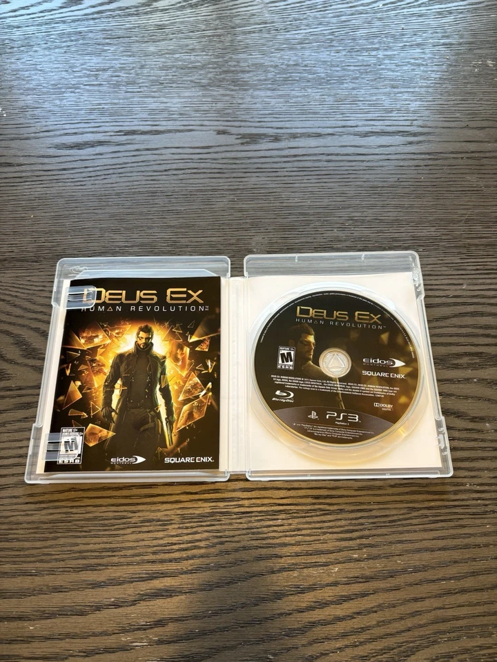 Deus Ex - Human Revolution - Playstation 3 PS3 - Game Complete - Tested - Image 3 of 4