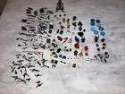 Lego Minifigures Huge Lot Figures/Accessories Weapons, Star Wars hobbit See pics