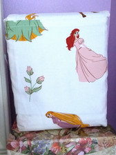 Disney Princesses Queen Sheet Set NWT Cinderella Belle Ariel Moana Tiana Jasmine