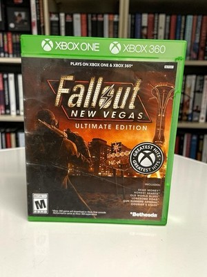 Fallout New Vegas Ultimate Edition Xbox 360 Xbox One All DLC on Disc | Acceptabl