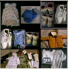  Lot Of 40 Baby/Toddler Clothing  Shoes 12-24M Carter's, Nike, H M Reebok, 7
