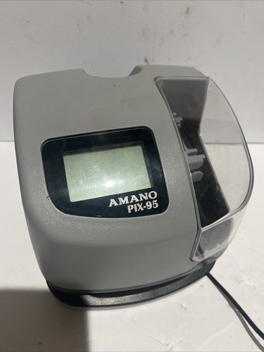 Amano PIX-95/A421 Electronic Time Clock Punch Machine *No Key, TESTED* - Bild 5 von 10