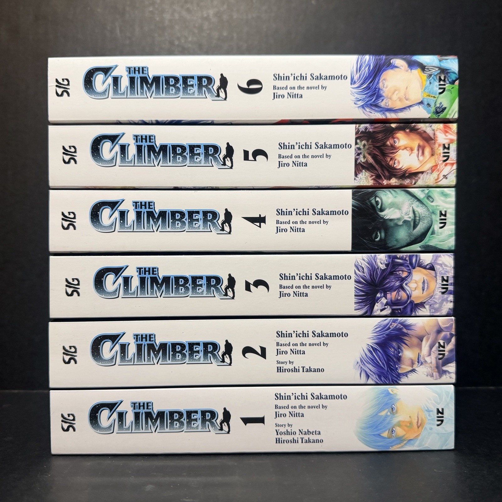The Climber Manga Volúmenes 1-6 Inglés Nuevo Auténtico Viz Media