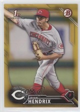 2016 Bowman Draft Draft Picks Gold 20/50 Ryan Hendrix #BD-56 s3g