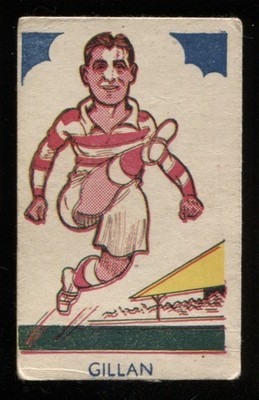 Trade Card, A&J Donaldson, Sportfavoriten, 1953, G Gillan, Hamilton, #210